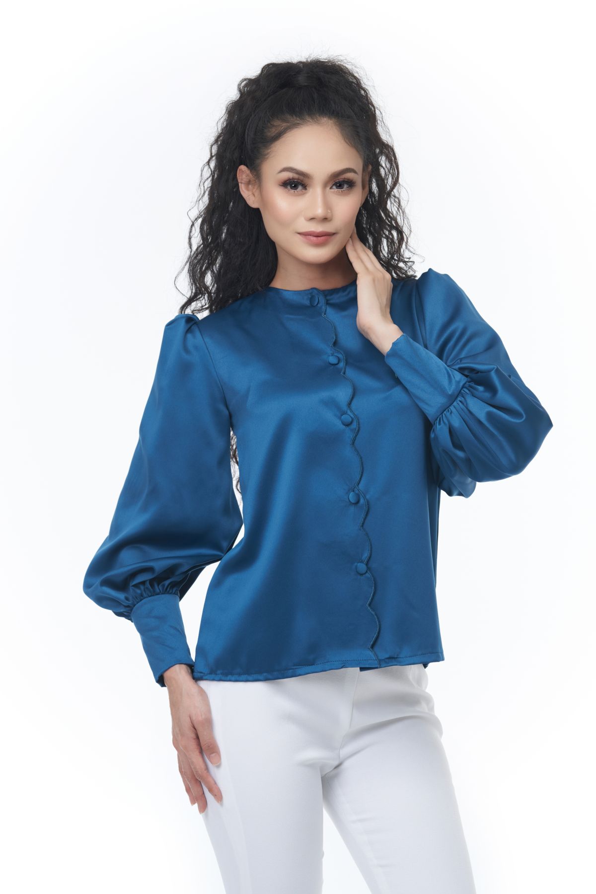 Madeleine in Cerulean | Mekkembang - Cotton Fashion Exclusive Boutique