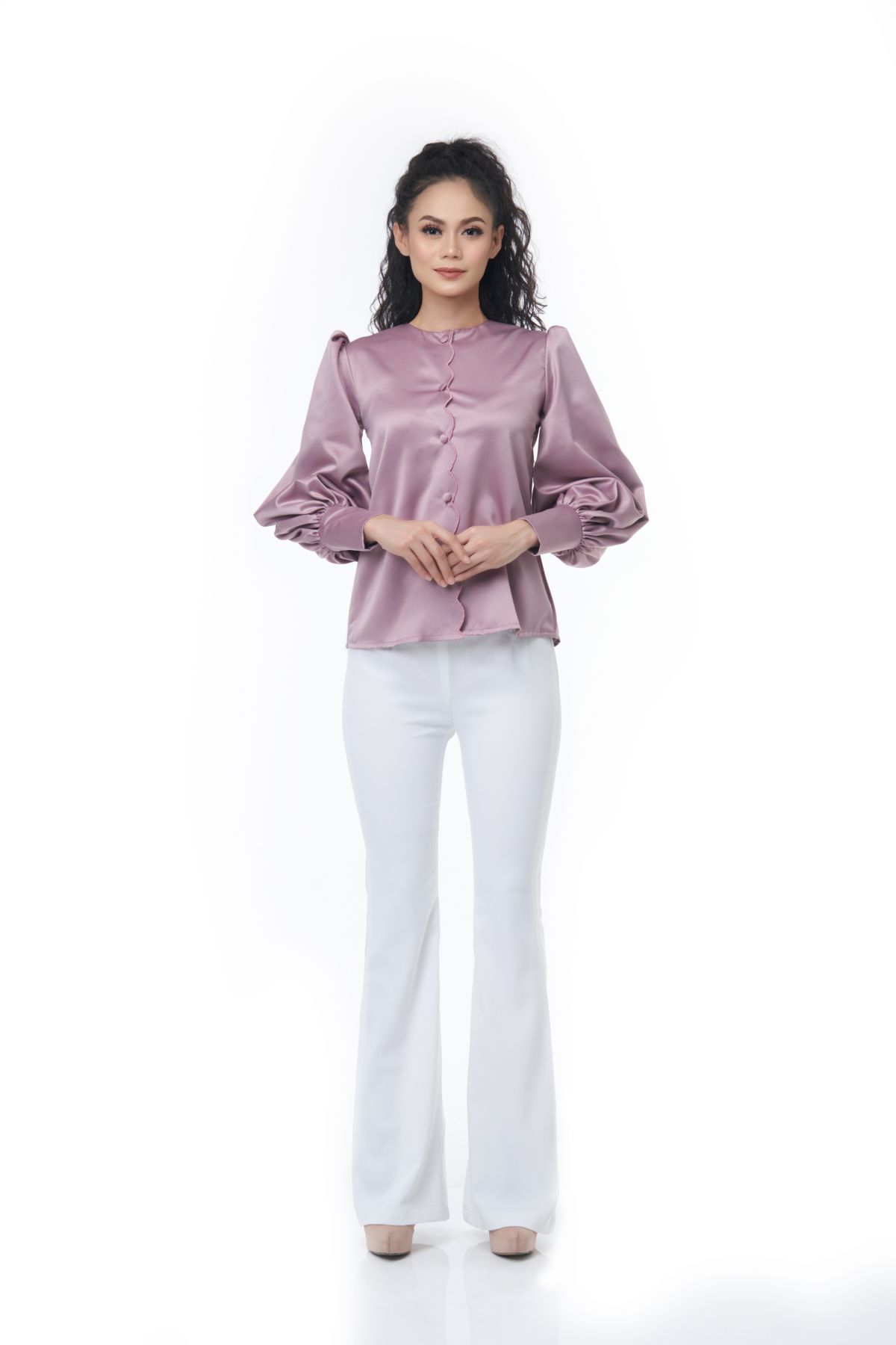 Madeleine in Misty Rose | Mekkembang - Cotton Fashion Exclusive Boutique