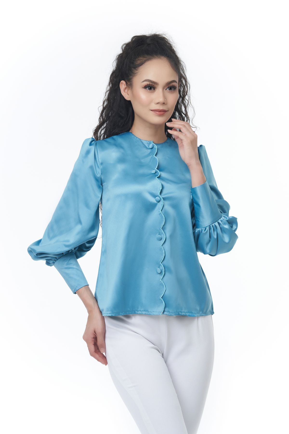 Madeleine in Sapphire | Mekkembang - Cotton Fashion Exclusive Boutique